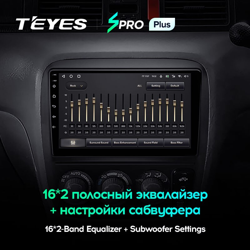 Штатная магнитола Teyes SPRO+ для Honda CR-V CRV 1995-2001 на Android 10