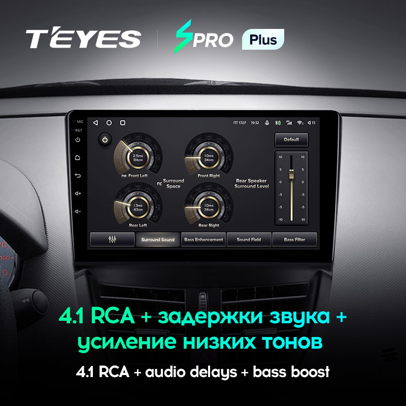 Штатная магнитола Teyes SPRO+ для Peugeot 207 1 2006-2015 на Android 10