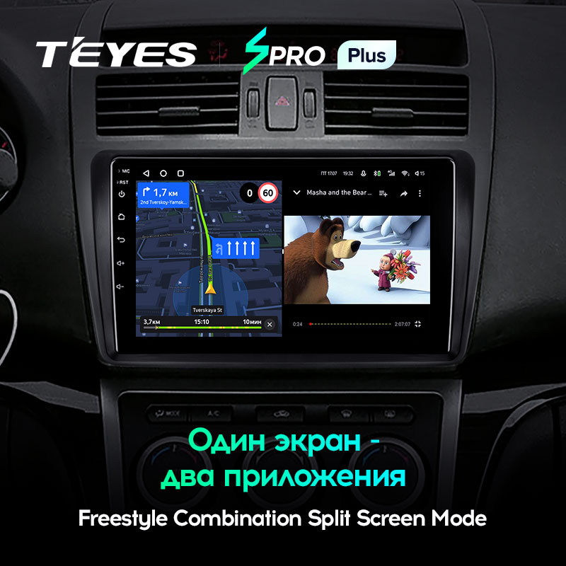 Штатная магнитола Teyes SPRO+ для Mazda 6 GH 2006-2012 на Android 10